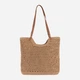 Сумка шоппер женская плетеная SumWin Хьюстон ALX-165-02 Темно-бежевая (ROZ6501062178) - изображение 6