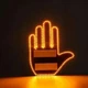 Светодиодная рука LED лампа с жестами для авто Hand Light с пультом управления. - изображение 3