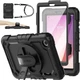Чохол Rugged 3 Layers броньований протиударний з захистом M8 TB-8506 8505 8705 Чорний - изображение 1
