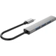 USB-хаб Orico AH-13-GY-BP USB Type-C 4-в-1 (CA913534) - зображення 1