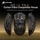 Геймерська бездротова (Bluetooth + 2,4G) миша з карбону Attack Shark R5, PixArt PAW3950MAX, 8K, 42000DPI, WHITE/БІЛА (R5-3950MW) - зображення 3