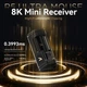 Геймерська бездротова (Bluetooth + 2,4G) миша з карбону Attack Shark R5, PixArt PAW3950MAX, 8K, 42000DPI, WHITE/БІЛА (R5-3950MW) - зображення 7