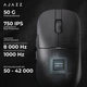 Бездротова (Bluetooth + 2,4G) ігрова миша AJAZZ AJ159 APEX ЧОРНА (159AB) - изображение 14