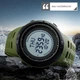 Мужские часы Skmei 1254 Compas с компасом Зеленые - изображение 4