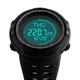 Мужские часы Skmei 1254 Compas с компасом черный - изображение 6