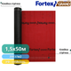 Диффузионная мембрана Fortex Grand + 2 Tape, 1,5x50 м, 75 м2, красный/черный, 200 г/м2 - изображение 5