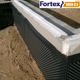 Дренажная мембрана для фундамента Fortex DREN 0,5 2 x 20 м, 40 м2 - изображение 9