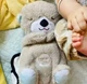 Мягкая игрушка дышащая выдра с функцией имитацией дыхания с дышащим животом, Сказочная выдра ночник для сна - изображение 5