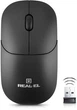 Компьютерная мышь REAL-EL RM-311W Wireless, Black, беспроводная, USB, оптическая, 1000 dpi, 2 кнопки, 2xAAA - изображение 4