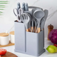 Кухонний набір 19в1 Kitchen Set СІРИЙ - зображення 1