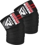 Бинти на коліна RDX Gym Knee Wrap R11 Black/Red (WAH-KR11BR) - зображення 1