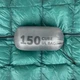 Пуховий спальний мішок Rock Front 150 Cube UL Bag L Medium смарагдовий - зображення 3