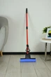 Швабра для уборки с одинарным отжимом и телескопической ручкой 27х110 см IDEA HOME (DS-1311 Single roller Blue-Red) - изображение 8