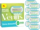 Змінні картриджі для гоління ( касети) жіночі Venus Extra (Deluxe) Smooth 8 касет - зображення 1