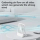 Вентилятор Jisulife FA26 (Table Fan Life1) аккумуляторный 4500 MAh, настольный, портативный, USB - изображение 7