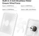 Вентилятор Jisulife FA26 (Table Fan Life1) аккумуляторный 4500 MAh, настольный, портативный, USB - изображение 8