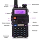 Дводіапазонна рація з ліхтариком Baofeng UV-5R (8 Вт) радіостанція - портативний трансівер VHF / UHF FM для полювання / туризму, 11х5.8 см, чорний "G" (103512035) - зображення 7
