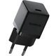 Сетевое зарядное устройство Baseus Palm Fast Charger 30W (1USB-C) + кабель Type-C to Type-C Cluster Black - изображение 4