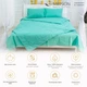 Одеяло шерстяное MirSon Летнее №2389 Mint 110x140 (2200003032307) - изображение 2
