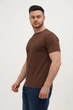 Футболка однотонная Trend Collection 616 коричневый (COFFEE, кол.122) M - изображение 5