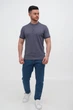 Футболка стойка Trend Collection 618 серый (D.GREY) XL - изображение 2