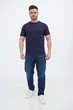 Футболка однотонная Trend Collection 616 Темно-синий (D.BLUE, кол.25) 2XL - изображение 4