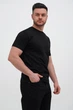Футболка однотонная Trend Collection 616 черный (BLACK, кол.19) M - изображение 6