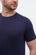 Футболка однотонная Trend Collection 616 Темно-синий (D.BLUE, кол.25) 2XL - изображение 8