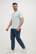 Футболка однотонная Trend Collection 616 голубой (L.BLUE, кол.107) 2XL - изображение 5