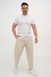 Брюки slim fit Trend Collection 369 бежевый 2XL - изображение 3