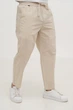 Брюки slim fit Trend Collection 369 бежевый 2XL - изображение 6