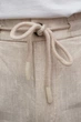 Брюки лен K.O.R 1017 бежевый (LINEN) L - изображение 7