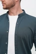 Сорочка джинсова стійка Trend Collection 18307-6 Темно-смарагдовий (PETROL) S - зображення 7