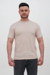 Футболка однотонная Trend Collection 208-1 бежевый (№26 apricot) L - изображение 1