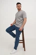 Футболка однотонная Trend Collection 001-1 светло-серый (GREY, кол.B5) XL - изображение 11