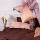 Комплект постельного белья MirSon Сатин Premium Cappuccino 0165+0211 175х210 (2200000688453) - изображение 7