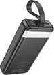 Внешний аккумулятор (Power Bank) Hoco J123B 22.5W 30000mAh Light (PD3.0, QC3.0) 1C+Micro+IP+2A Black (39285) - изображение 4