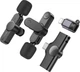 Петличный микрофон Borofone BFK12 (Lightning/Type-C) Black (39544) - изображение 4