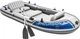 Надувний човен п'ятимісний Intex 68325 Excursion 5 Boat Set, 366х148х43 см, 3-х камерний (весла, ручний насос) (Intex_68325) - зображення 1