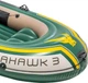 Надувний човен тримісний Intex 68380 Seahawk 3 Boat Set, 295х137х43 см, 3-х камерний (весла, ручний насос) (Intex_68380) - зображення 4