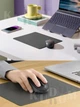 Коврик для мыши коврик Mouse Pad двухсторонний водонепроницаемый с нескользящей игровой поверхностью 21х26 см, Серый - изображение 4