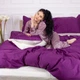 Комплект постільної білизни Сатин Premium 0846 + 0840 Betty 1-спальний (2200002030656) - зображення 3