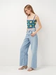 Футболка женская Zara 7901/375 S Синяя (07901375112028) - изображение 3
