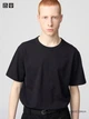 Футболка мужская Uniqlo U Crew Neck L черный 475356 - изображение 4