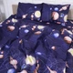 Комплект постельного белья MirSon Сатин 22-1282-1 Night Space 175х210 (2200004109565) - изображение 7