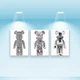 Набор постеров Bearbrick (PS-015) 3 шт в наборе - изображение 4