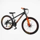 Велосипед Спортивный 26 дюймов Corso Next NX-700 оборудование Shimano алюминиевая рама 13 дюймов 21 скорость. Black and Orange (168554) - изображение 8