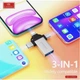 Адаптер OTG USB 3.0 на Micro-USB USB, Lightning, USB-C — Earldom ET-OT93 - зображення 8