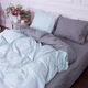Комплект постільної білизни MirSon Satin Stripe 30-0013 + 30-0010 Windly 220х240 King Size (2200005259689) - зображення 4