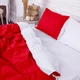 Комплект постільної білизни MirSon Satin Stripe 30-0018 + 30-0001 Feinarina 160х220 Сімейний (2200005263723) - зображення 2